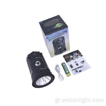 Solar Camping Light USB επαναφορτιζόμενη εξωτερική επιβίωση